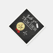 Serviette En Papier Journée des enseignants | Appréciation de l'enseig (Coin)