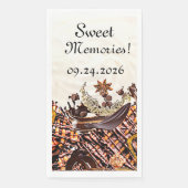 SERVIETTE EN PAPIER JOURNÉE DU SOLEIL DOUCE ! :) (Devant)