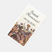 SERVIETTE EN PAPIER JOURNÉE DU SOLEIL DOUCE ! :) (Coin)