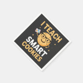 Serviette En Papier Journée nationale des cookies, j'enseigne les cook (Coin)