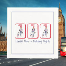Jours de Londres et nuits de mahjong / Soirée mahj