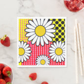 Serviette En Papier Jours de marguerite (En situation)