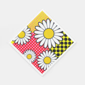 Serviette En Papier Jours de marguerite (Coin)