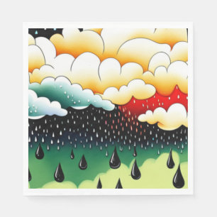 Serviette En Papier Jours pluvieux
