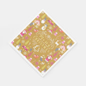 Serviette En Papier Joy Christmas Gold (Coin)