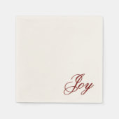 Serviette En Papier Joy Holidays Paper Napkins (Devant)