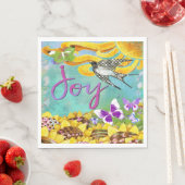 Serviette En Papier Joy Napkin (En situation)