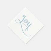 Serviette En Papier Joy Script Sky (Coin)