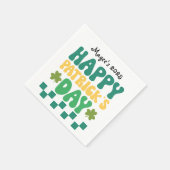 Serviette En Papier Joyeuse fête de la Saint-Patrick (Coin)