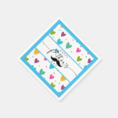 Serviette En Papier Joyeuse Fête des Pères (Coin)