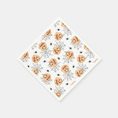 Serviette En Papier Joyeuse fête d'Halloween (Coin)