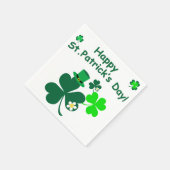 Serviette En Papier Joyeuse Saint-Patrick (Coin)