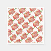 Serviette En Papier Joyeuse Yalda à la grenade (Devant)