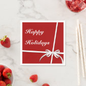 Serviette En Papier Joyeuses fêtes (En situation)