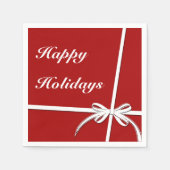 Serviette En Papier Joyeuses fêtes (Devant)