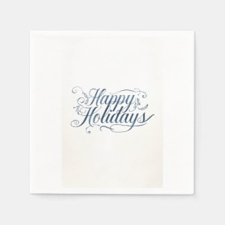 Serviette En Papier Joyeuses Fêtes Joyeux Noël Famille Nouvel An