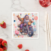Serviette En Papier Joyeuses serviettes d'anniversaire (En situation)