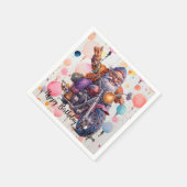 Serviette En Papier Joyeuses serviettes d'anniversaire (Coin)