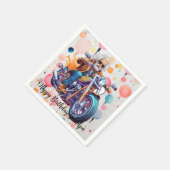 Serviette En Papier Joyeuses serviettes d'anniversaire (Coin)