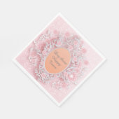 Serviette En Papier Joyeuses serviettes de laine (Coin)