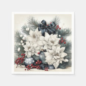 Serviette En Papier Joyeuses serviettes de Noël (Devant)