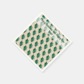 Serviette En Papier Joyeuses serviettes de vacances (Coin)
