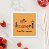 Serviette En Papier Joyeuses serviettes Halloween (En situation)