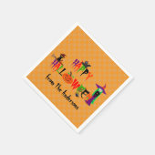 Serviette En Papier Joyeuses serviettes Halloween (Coin)