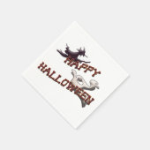 Serviette En Papier Joyeuses serviettes Halloween (Coin)