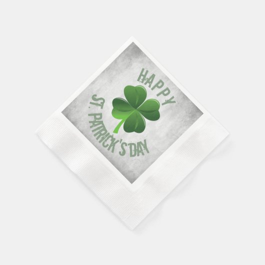 Serviette En Papier Joyeuses serviettes papier de jour St. Patrick (Coin)