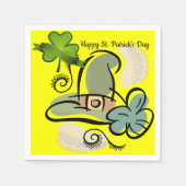 Serviette En Papier Joyeuses serviettes papier de jour St. Patrick (Devant)
