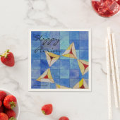 Serviette En Papier Joyeuses serviettes Purim (En situation)