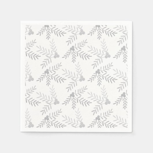 Serviette En Papier Joyeuses vacances (Devant)
