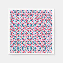 Joyeux 250e Anniversaire, Amérique ! Floral Rouge 