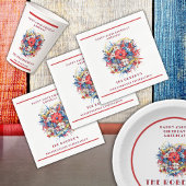 Serviette En Papier Joyeux 250e anniversaire de l'Amérique