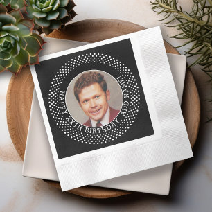 Serviette En Papier Joyeux 50e anniversaire - Au-dessus de la colline 