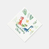 Serviette en papier joyeux anniversaire (Coin)