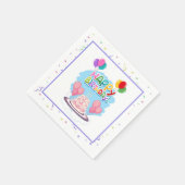 Serviette En Papier Joyeux Anniversaire (Coin)