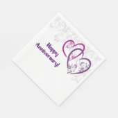 Serviette En Papier Joyeux anniversaire ! (Coin)