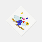 Serviette En Papier Joyeux Anniversaire (Coin)