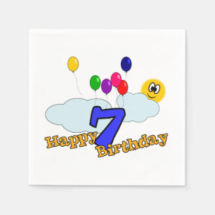 Serviette En Papier Joyeux anniversaire