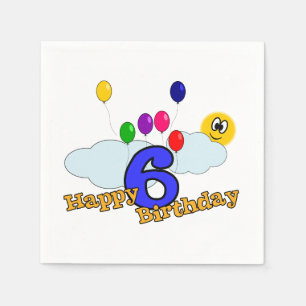 Serviette En Papier Joyeux anniversaire