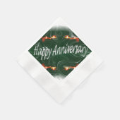Serviette En Papier Joyeux anniversaire (Coin)
