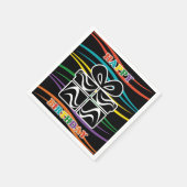 Serviette En Papier Joyeux anniversaire (Coin)