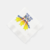 Serviette En Papier Joyeux anniversaire 100 (Coin)