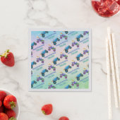 Serviette En Papier Joyeux Anniversaire, Camions Monster, do-it-yourse (En situation)
