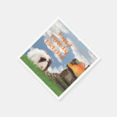 Serviette En Papier Joyeux anniversaire de l'enfant Guinéen Cochon de (Coin)