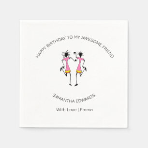 Serviette En Papier Joyeux Anniversaire, Fête d'anniversaire 