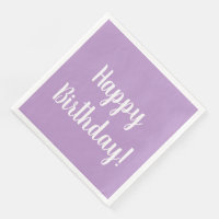 Joyeux Anniversaire Fête d'anniversaire Lilas Viol