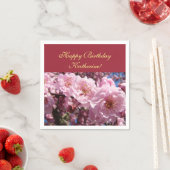 Serviette En Papier Joyeux anniversaire Katherine Birthdays Parties se (En situation)